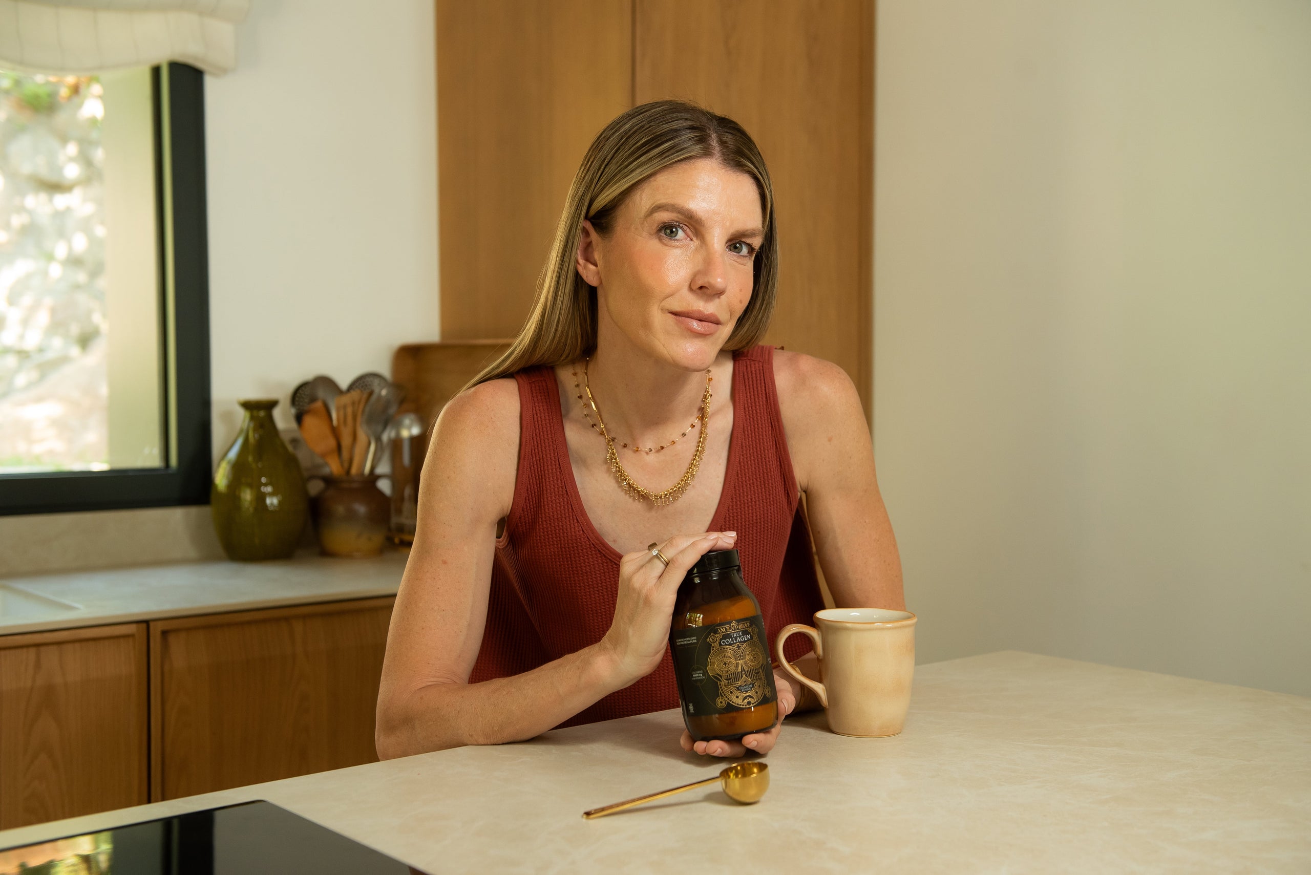 Collagen and creatine, the foundations of Crys Dyaz's ritual