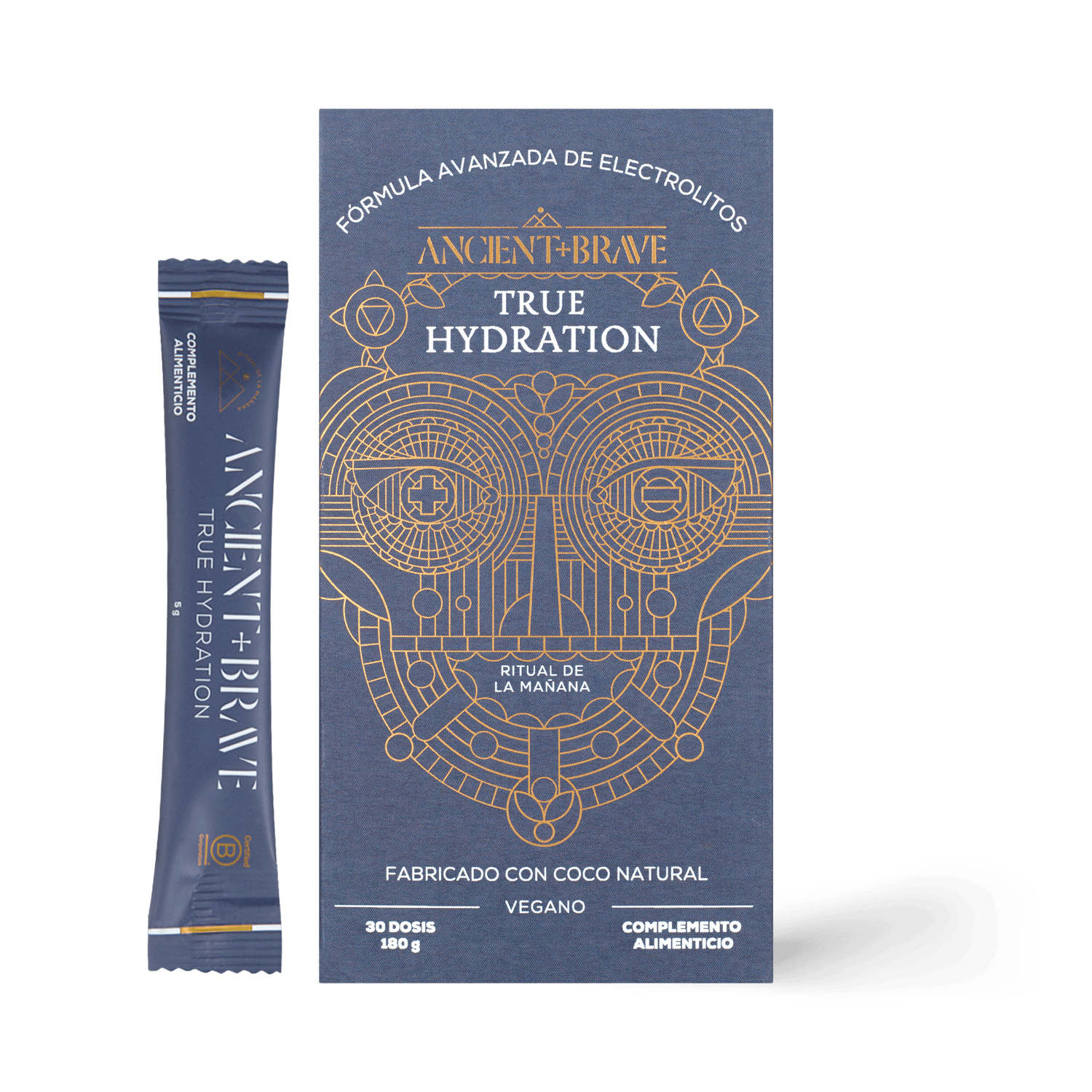 True Hydration Rise Ritual True Hydration en sobres - electrolitos naturales para llevar