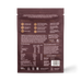 Back view of a Brave Ancestral Protein package with text and nutrition information on a blank background